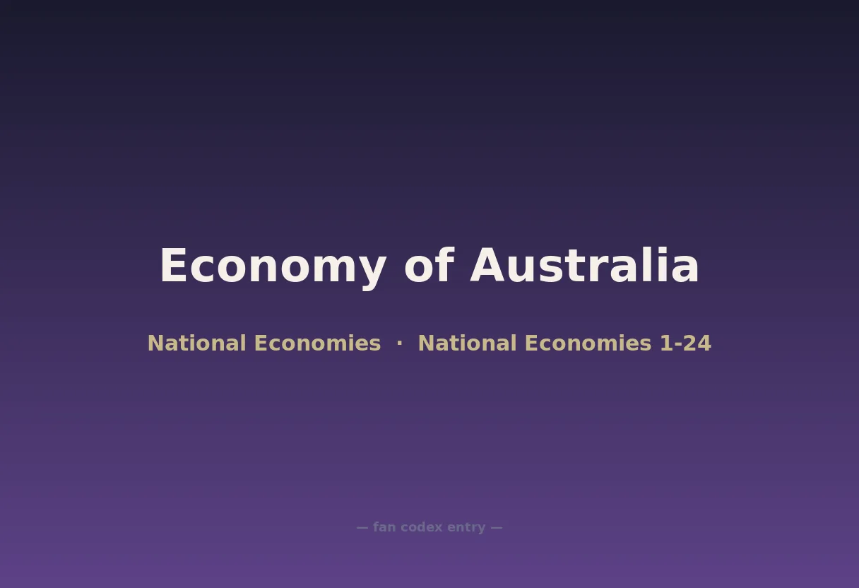 Economy of Australia