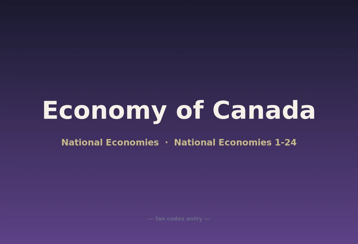 Economy of Canada