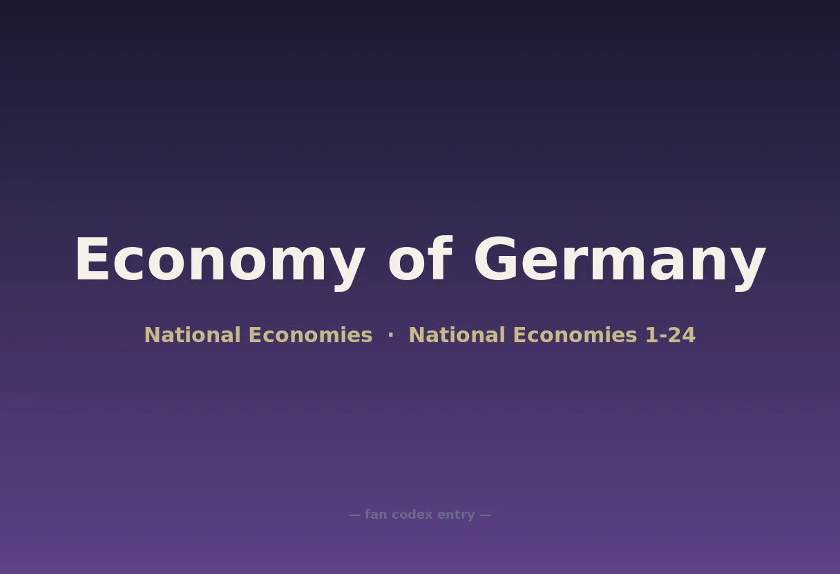 Economy of Germany