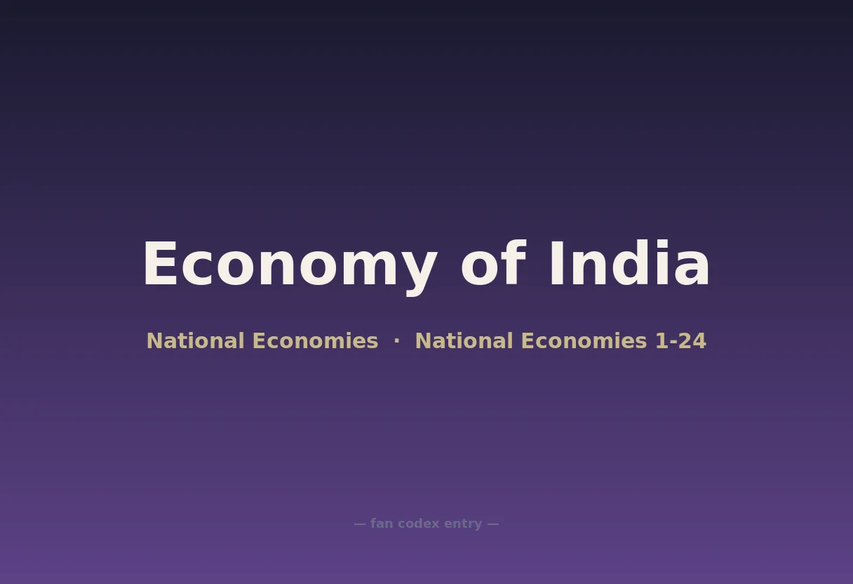 Economy of India