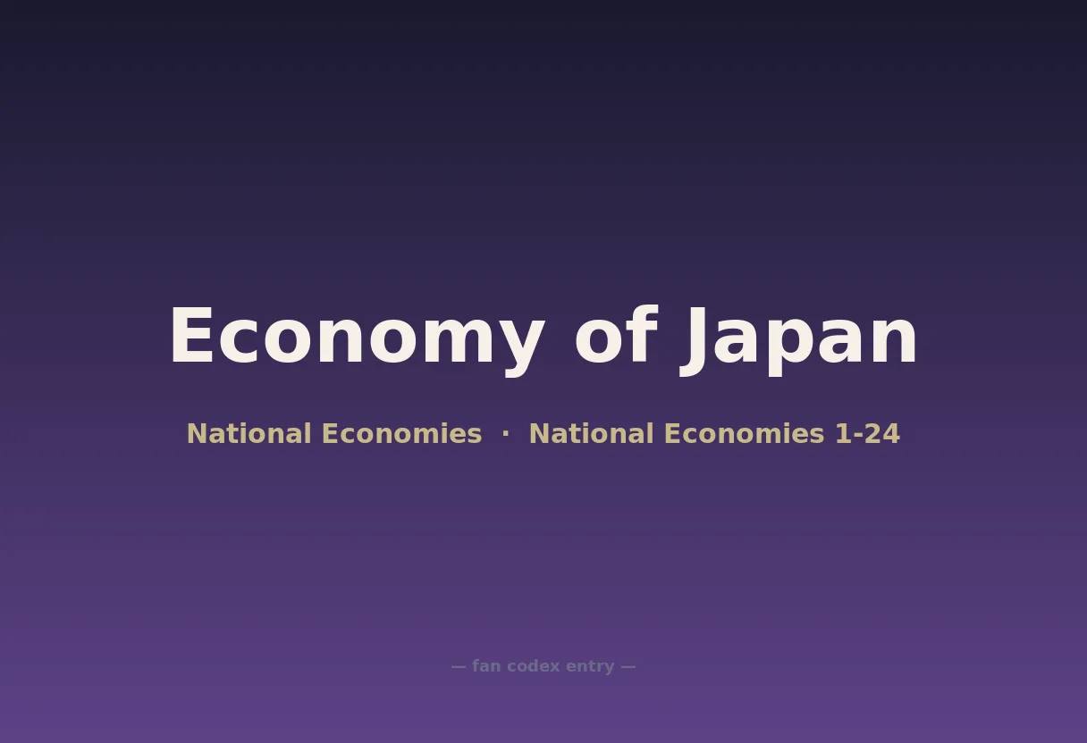 Economy of Japan