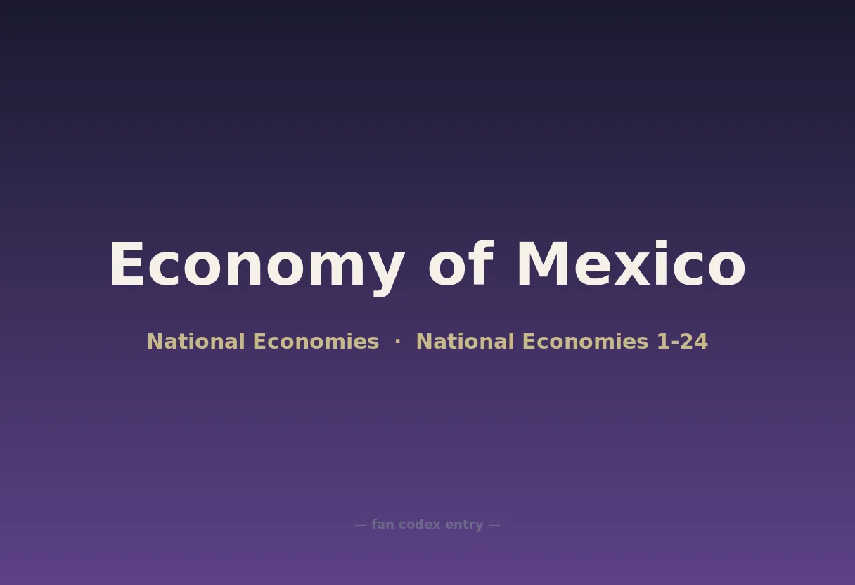 Economy of Mexico