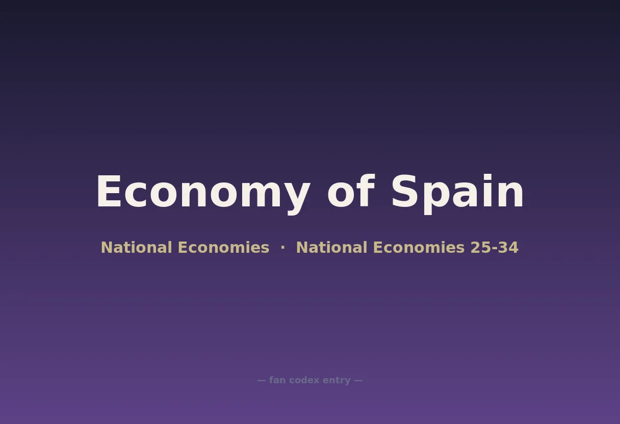 Economy of Spain