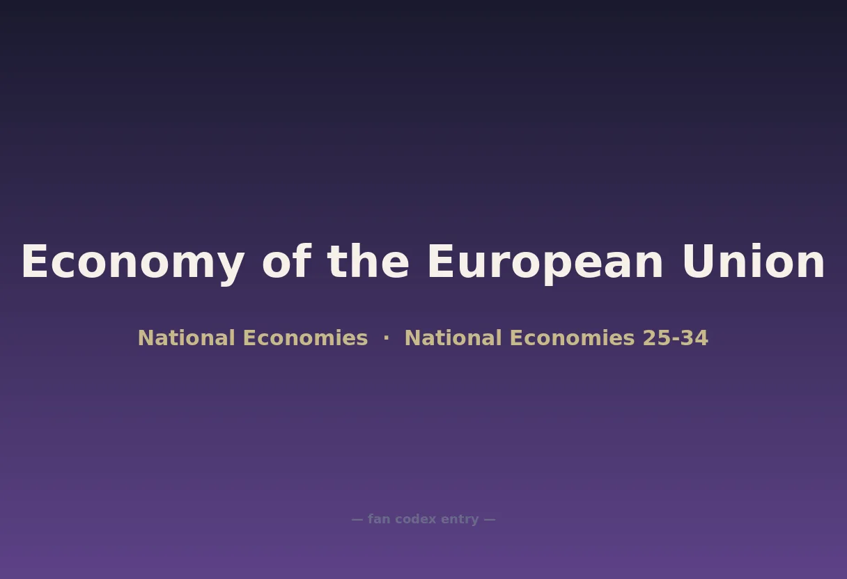 Economy of the European Union