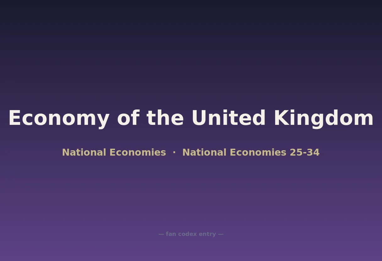 Economy of the United Kingdom