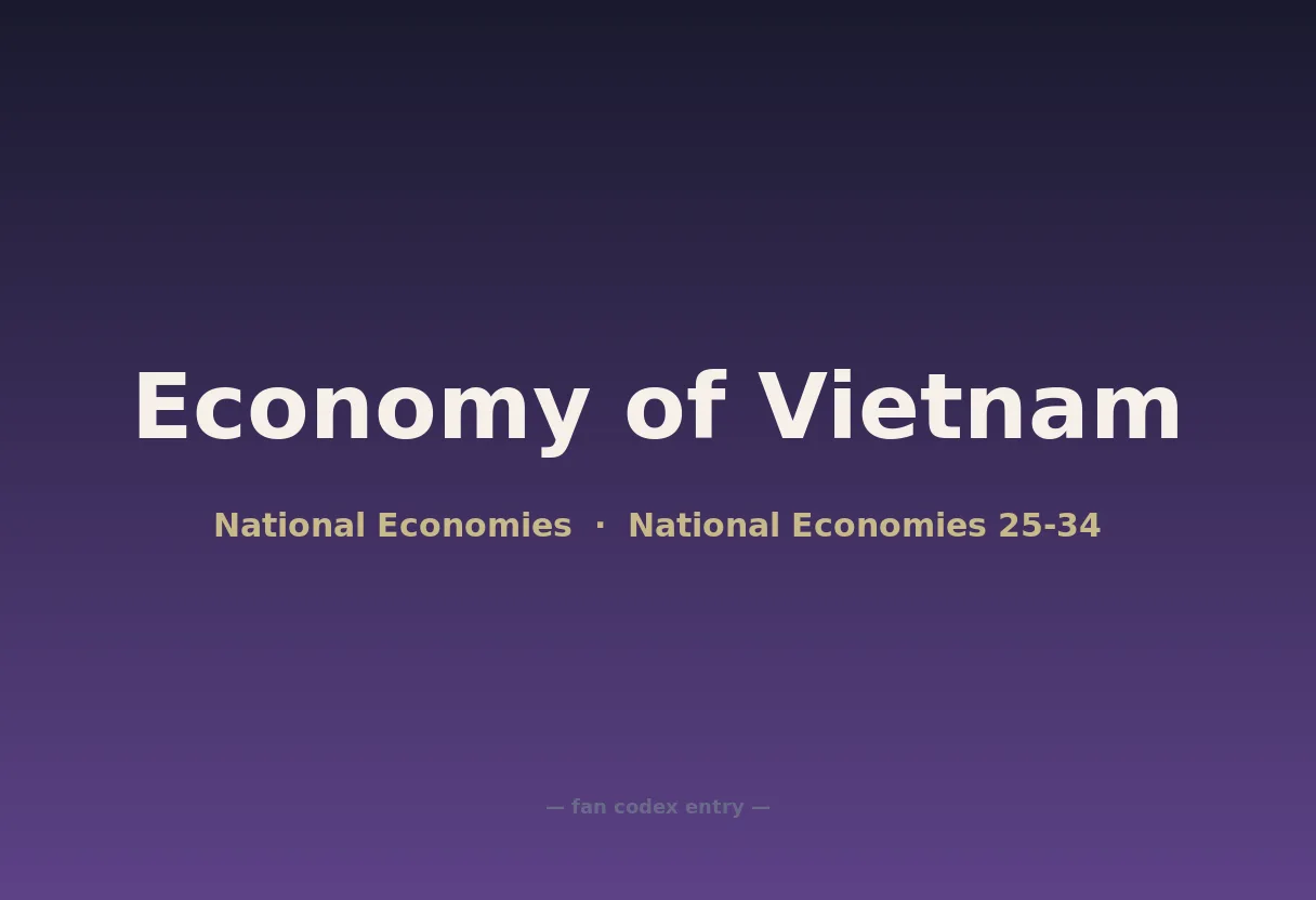 Economy of Vietnam